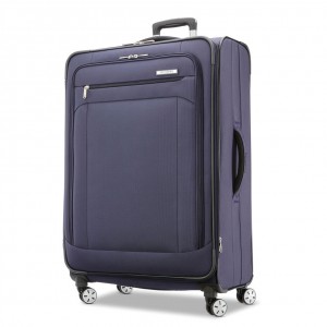 Samsonite Atrium Large Spinner Depth Reiskoffers Koffers Blauw | 230697-JHA