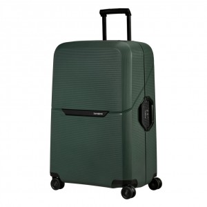 Samsonite Maxsum Eco Large Spinner Reiskoffers Koffers Groen | 637984-UBG