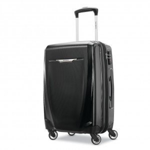 Samsonite Winfield 3 DLX 20" Spinner Koffers Koffers Zwart | 184079-AUP