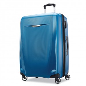 Samsonite Winfield 3 DLX 28" Spinner Reiskoffers Koffers Blauw Donkerblauw | 126478-XUT