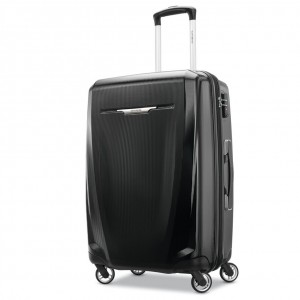 Samsonite Winfield 3 DLX Spinner Expandable Hardside Reiskoffers Koffers Zwart | 739214-RVH