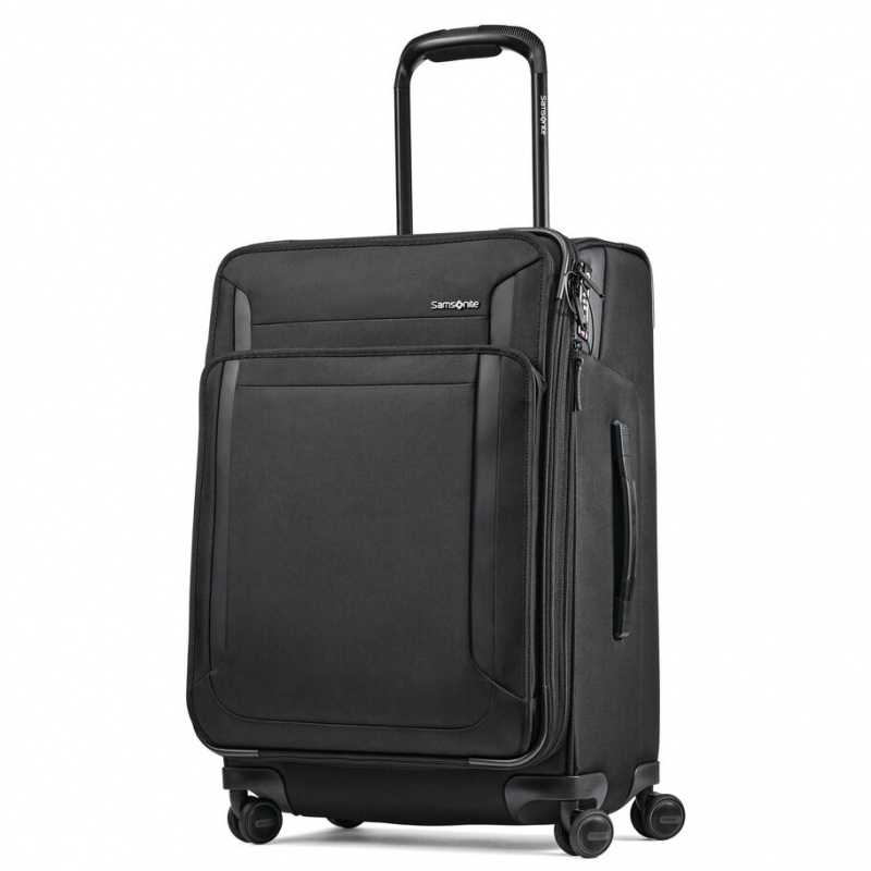 Samsonite Armage II Medium Expandable Spinner Medium Reiskoffers Koffers Zwart | 691704-GNW