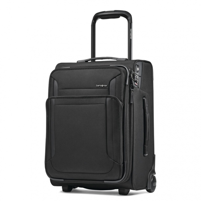 Samsonite Armage II Upright Wheeled Koffers Koffers Zwart | 074593-VRI