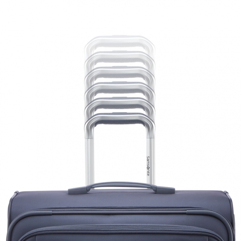 Samsonite Ascentra Large Expandable Spinner Reiskoffers Koffers Grijs | 583024-GIE