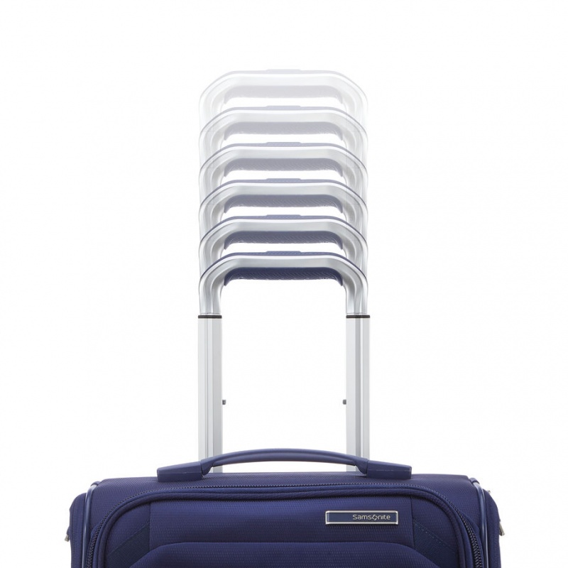 Samsonite Ascentra Wheeled Underseater Koffers Koffers Blauw | 905716-HVE