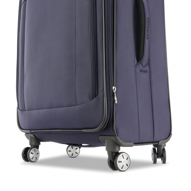 Samsonite Atrium Large Spinner Depth Reiskoffers Koffers Blauw | 230697-JHA