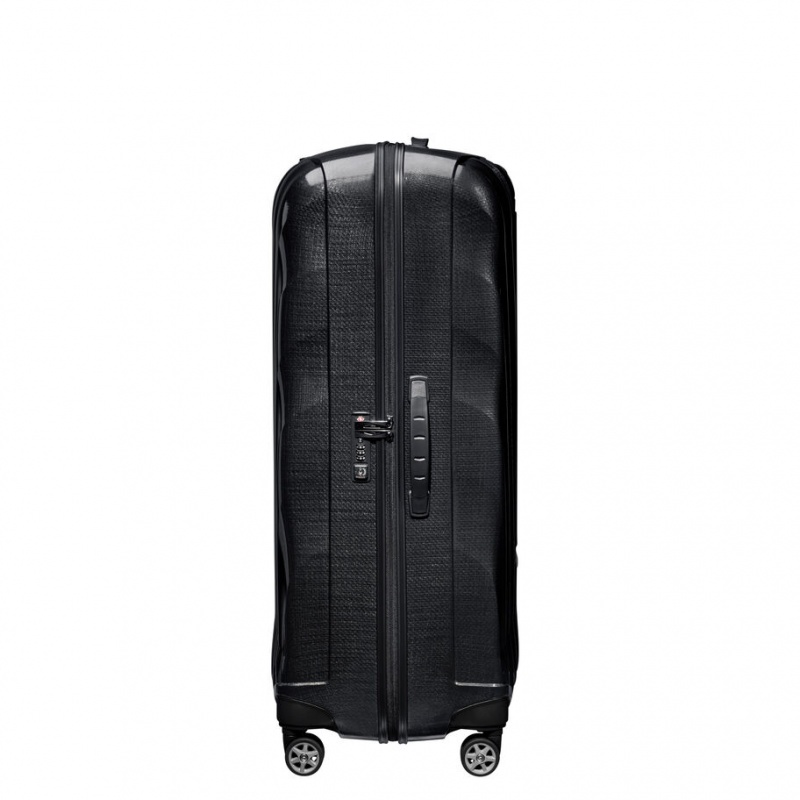 Samsonite C-Lite Extra Large Spinner Hardside Reiskoffers Koffers Zwart | 698052-MEG