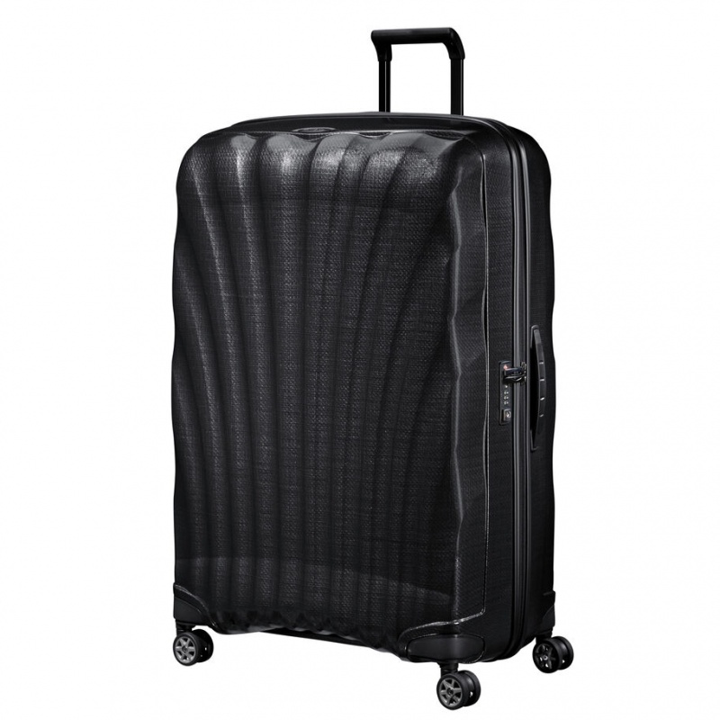 Samsonite C-Lite Extra Large Spinner Hardside Reiskoffers Koffers Zwart | 698052-MEG