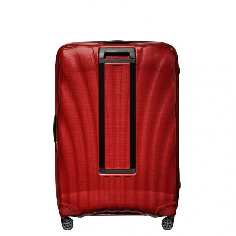 Samsonite C-Lite Extra Large Spinner Hardside Reiskoffers Koffers Rood | 569401-IHV