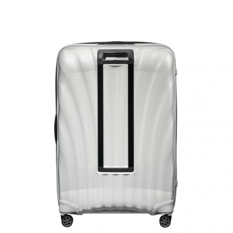 Samsonite C-Lite Extra Large Spinner Hardside Reiskoffers Koffers Wit | 594273-HUJ