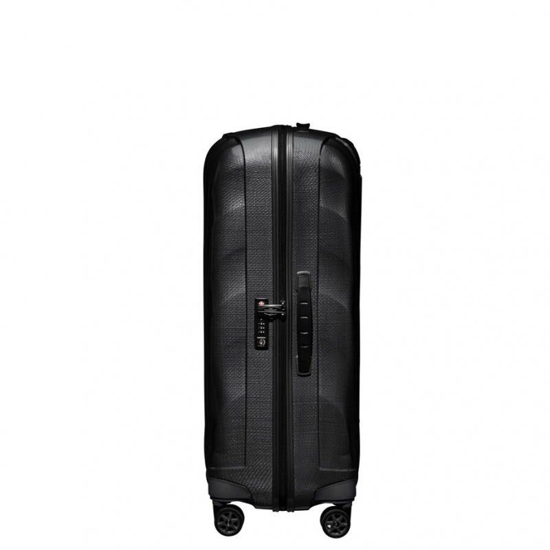 Samsonite C-Lite Large Spinner Hardside Reiskoffers Koffers Zwart | 764183-BCP