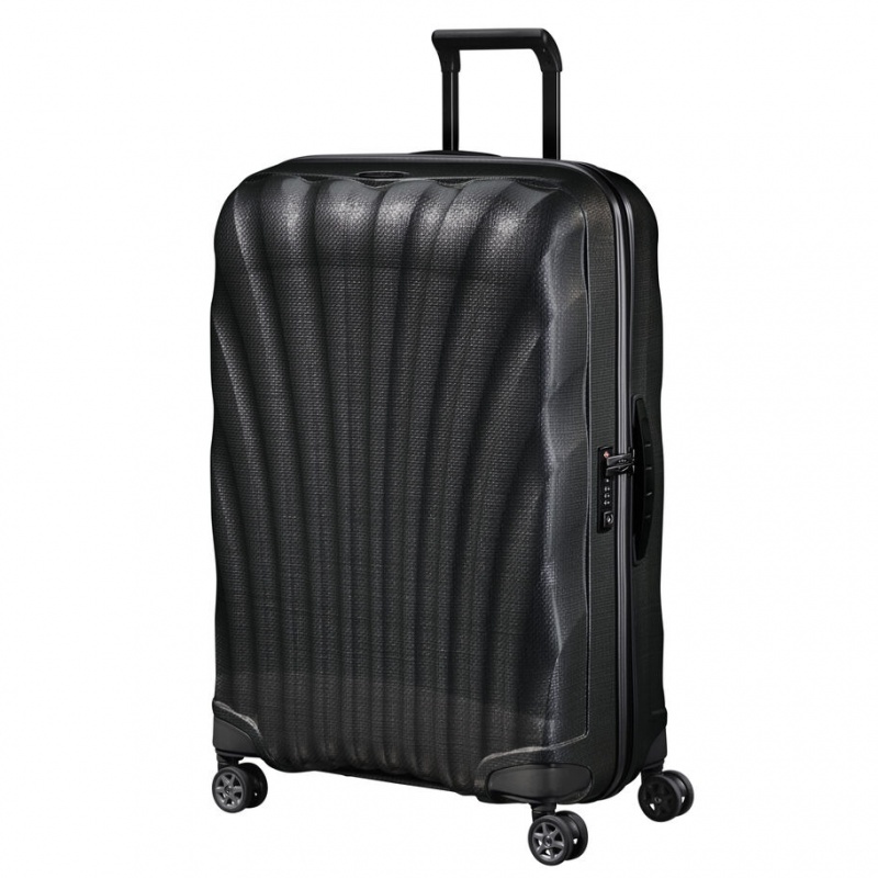 Samsonite C-Lite Large Spinner Hardside Reiskoffers Koffers Zwart | 764183-BCP