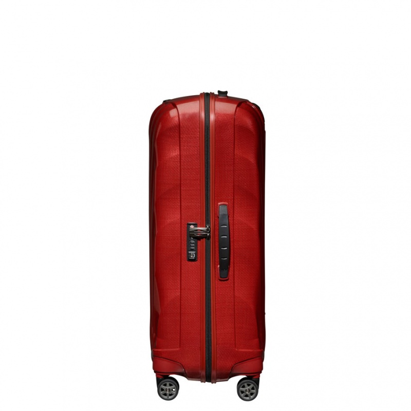 Samsonite C-Lite Large Spinner Hardside Reiskoffers Koffers Rood | 604897-RZS