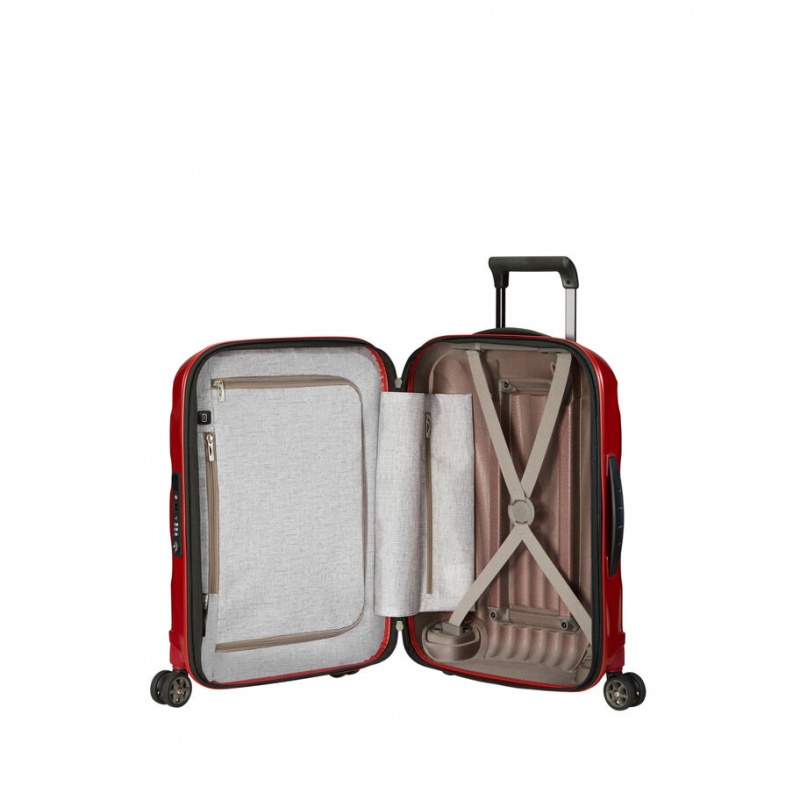 Samsonite C-Lite Spinner Hardside Koffers Koffers Rood | 591874-IRQ