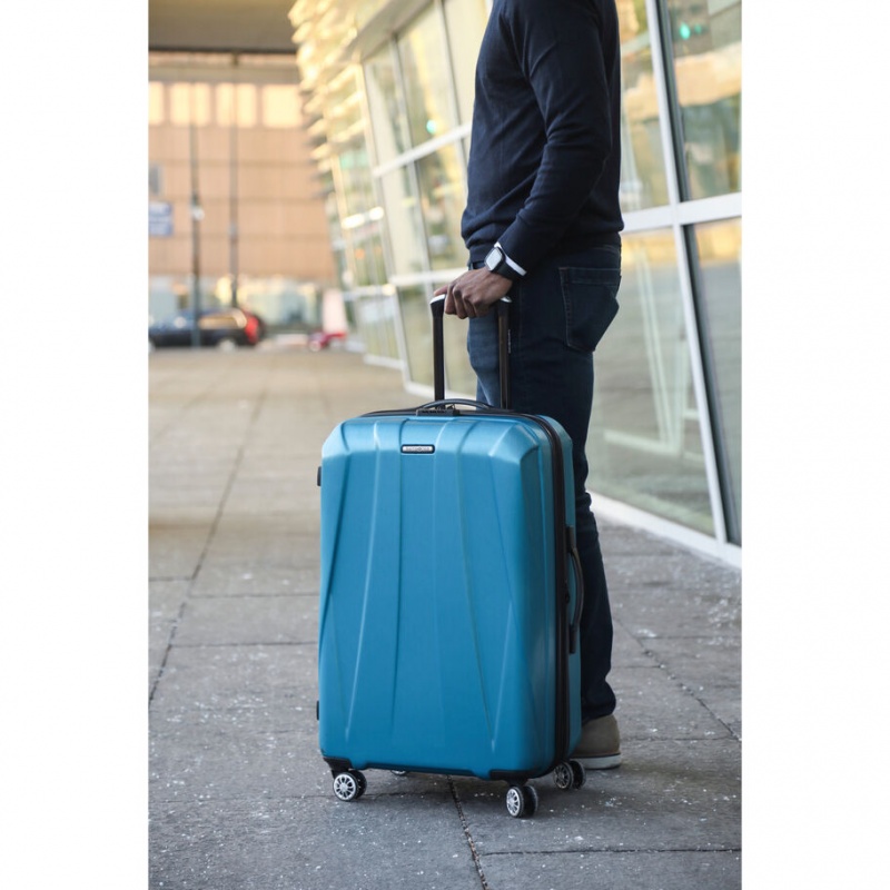 Samsonite Centric 2 Medium Spinner Reiskoffers Koffers Blauw | 796108-DXZ