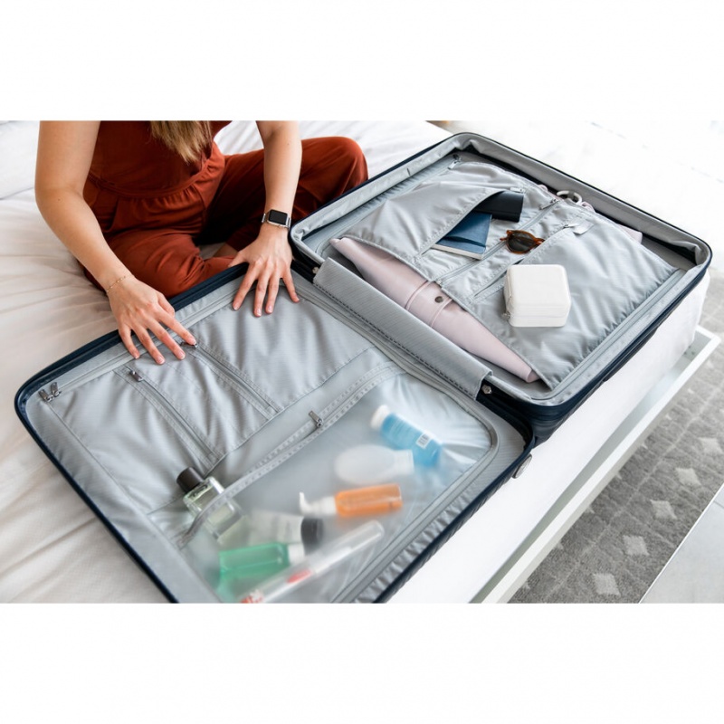 Samsonite Elevation & trade Plus Medium Glider Hardside Reiskoffers Koffers Zwart | 604813-TOU