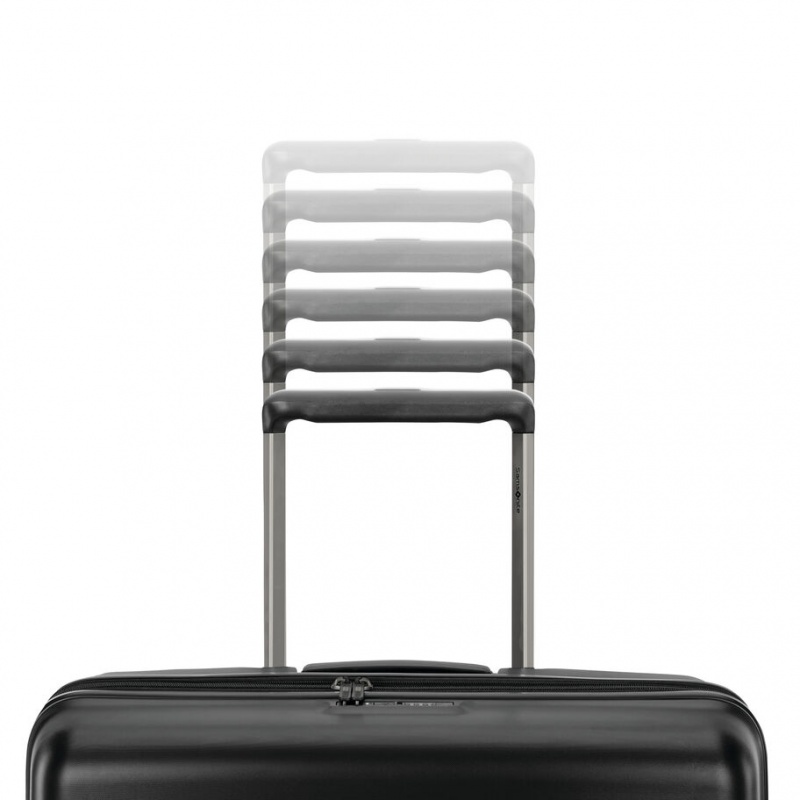 Samsonite Elevation & trade Plus Medium Glider Hardside Reiskoffers Koffers Zwart | 604813-TOU