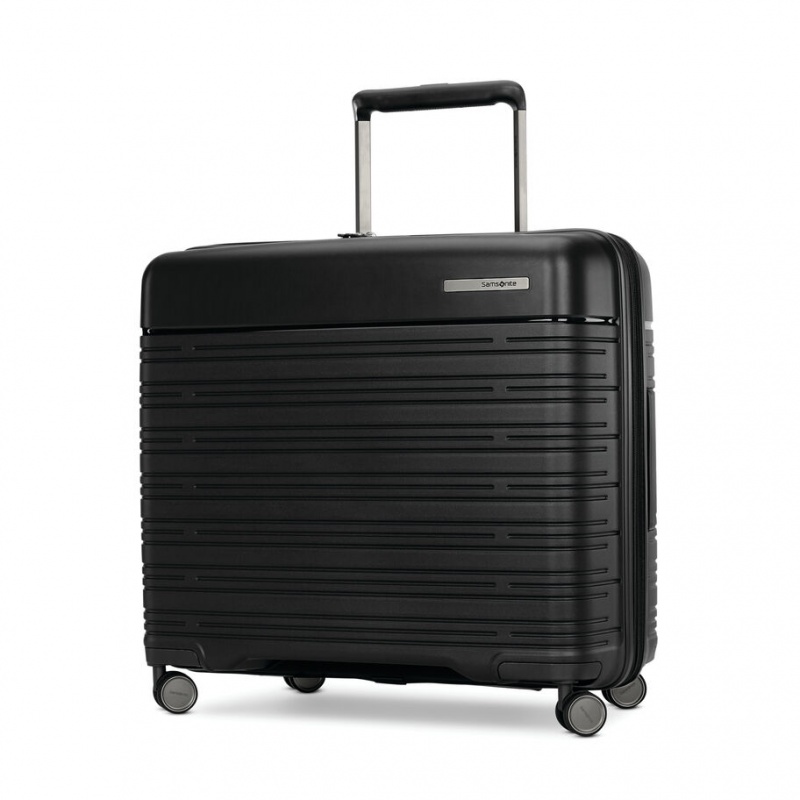 Samsonite Elevation & trade Plus Medium Glider Hardside Reiskoffers Koffers Zwart | 604813-TOU