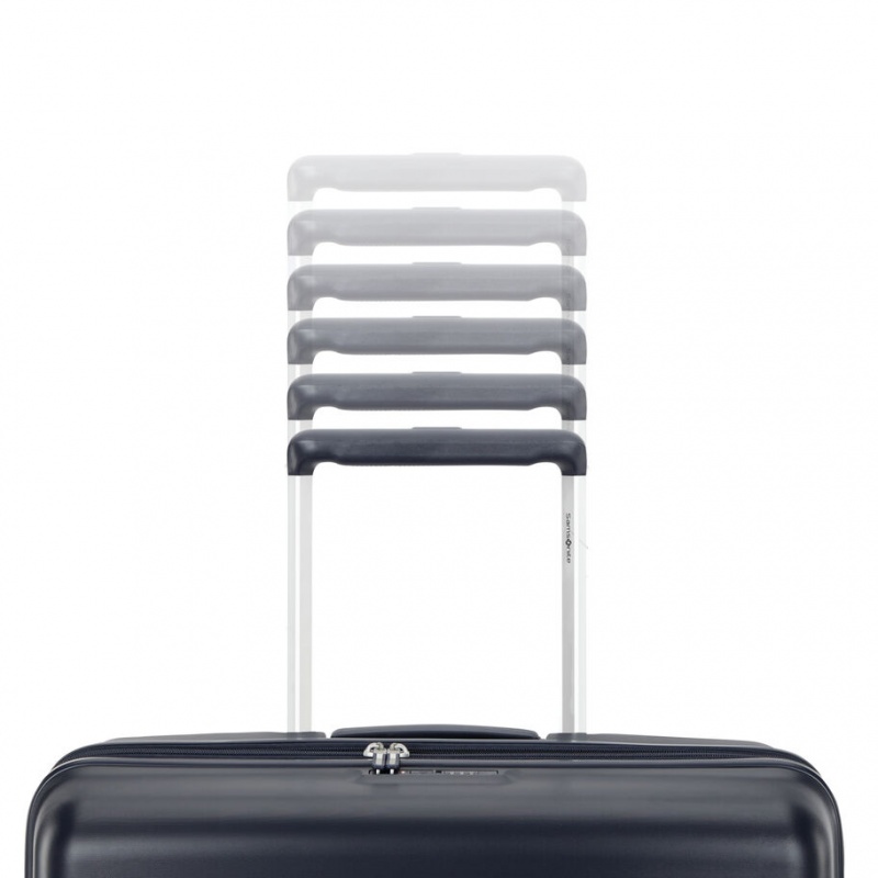 Samsonite Elevation & trade Plus Medium Glider Hardside Reiskoffers Koffers Blauw | 082734-IRU