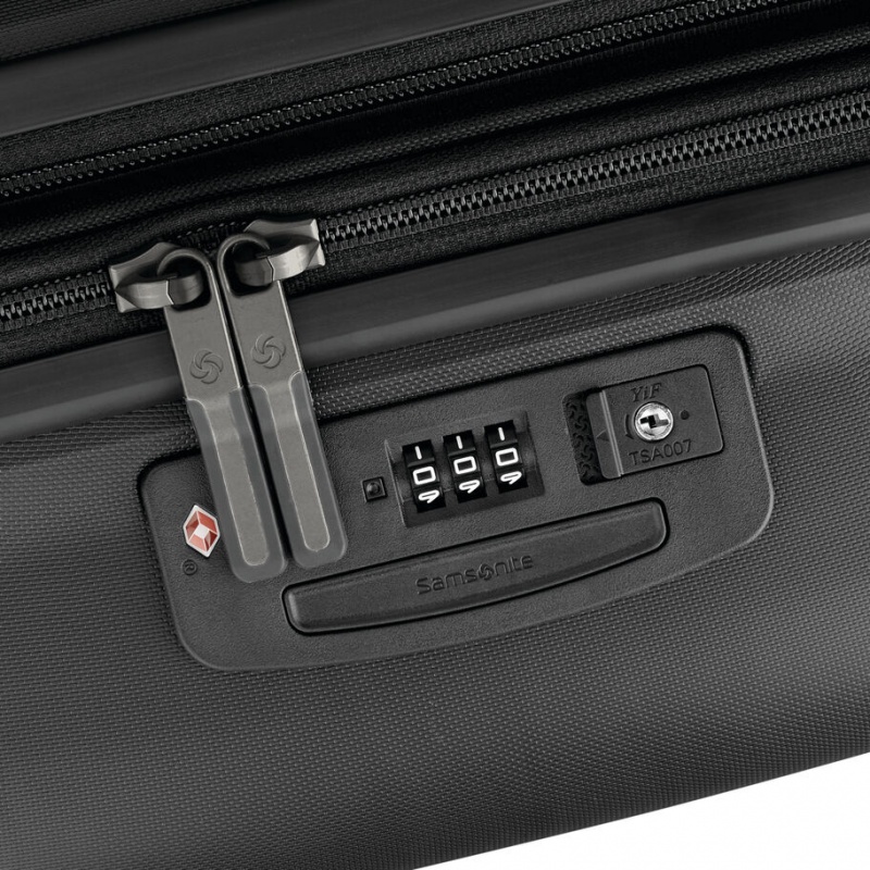 Samsonite Elevation & trade Plus Spinner Hardside Koffers Koffers Zwart | 742908-BOS