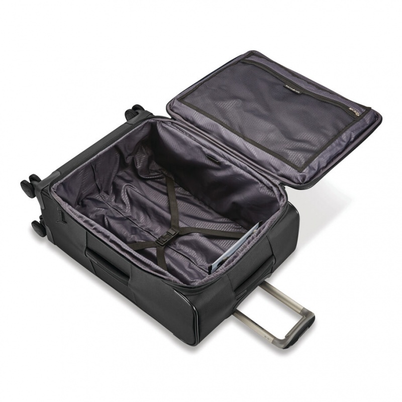 Samsonite Insignis 25 Expandable Spinner Reiskoffers Koffers Zwart | 950724-BCT