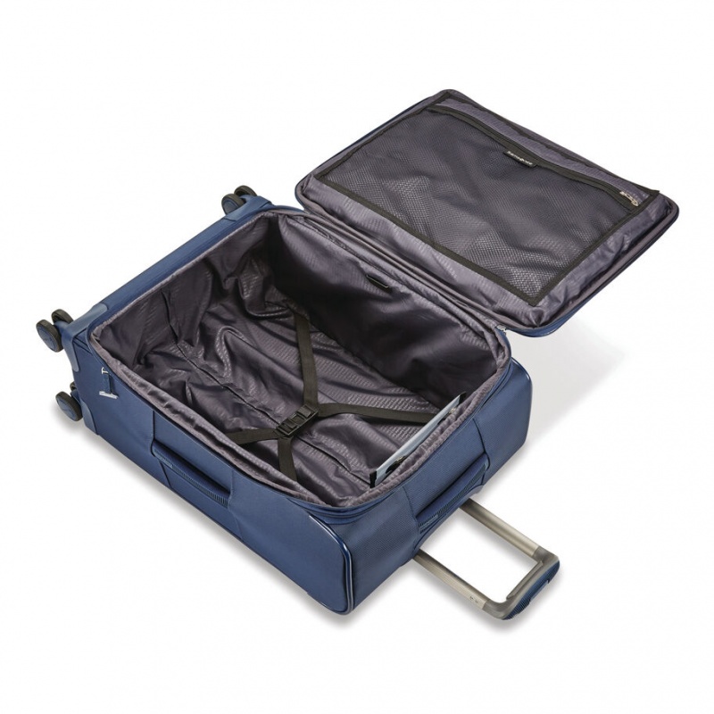 Samsonite Insignis 25 Expandable Spinner Reiskoffers Koffers Blauw | 946732-XUT