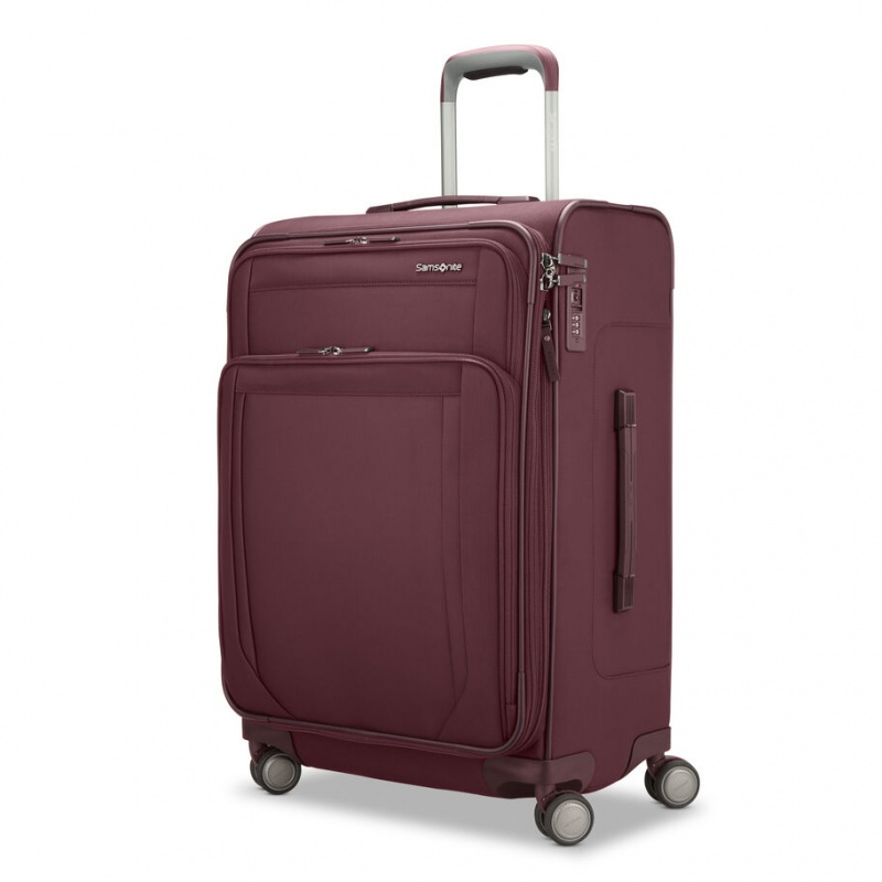 Samsonite Lineate DLX Medium Spinner Reiskoffers Koffers Bordeaux | 643189-AGD