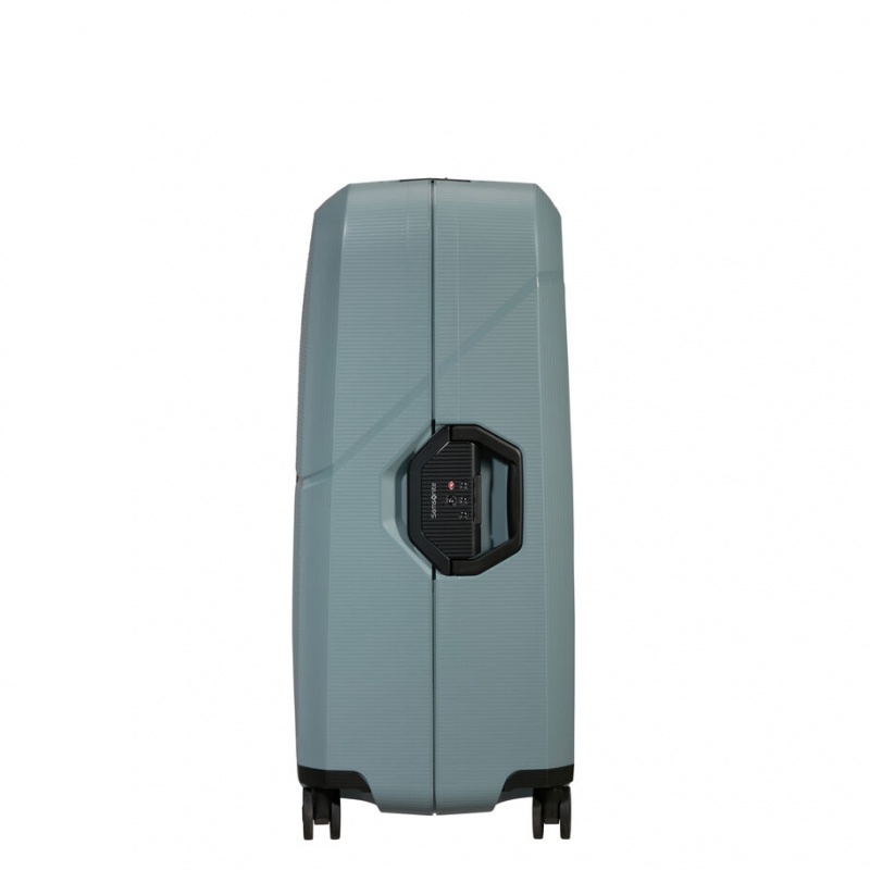 Samsonite Maxsum Eco Large Spinner Reiskoffers Koffers Blauw | 528904-PDO