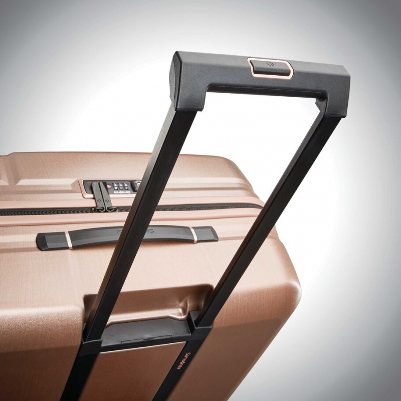 Samsonite Novaire Spinner Hardside Koffers Koffers Roze Goud | 927465-OBH