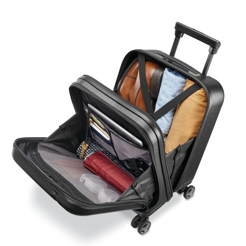 Samsonite Novaire Wheeled Underseater Koffers Koffers Zwart | 137450-BNW