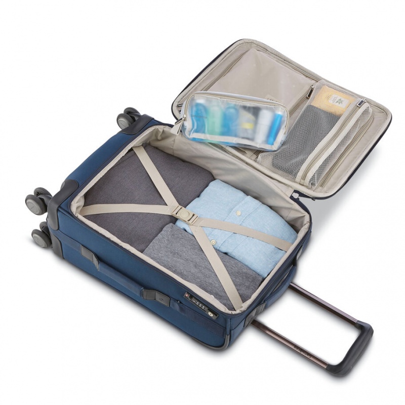 Samsonite NuRoad Spinner Spinner Koffers Koffers Donkerblauw | 910367-CMV