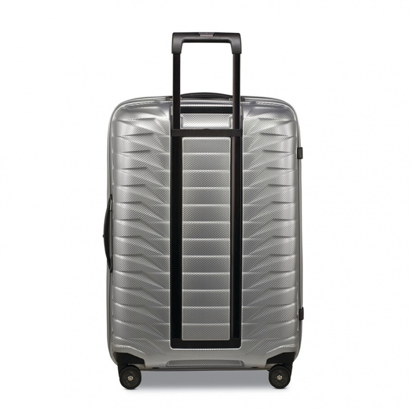 Samsonite Proxis Medium Spinner Reiskoffers Koffers Zilver | 563891-VIK