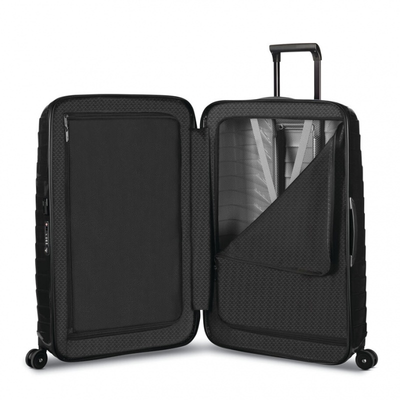 Samsonite Proxis Medium Spinner Reiskoffers Koffers Zwart | 940813-LZU