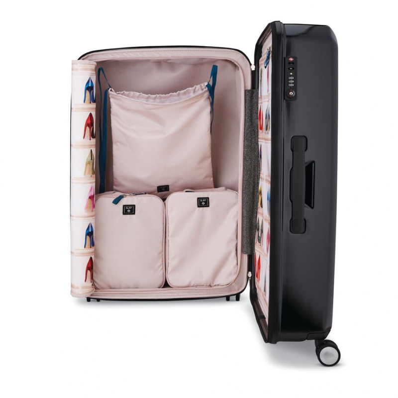 Samsonite Sarah Jessica Parker: Large Expandable Spinner Reiskoffers Koffers Zwart | 745610-YJV