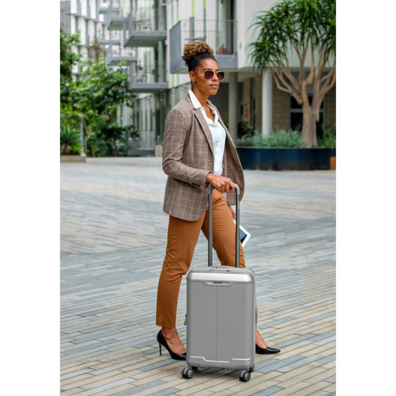 Samsonite Silhouette 17 Hardside Spinner Koffers Koffers Grijs Zilver | 869457-EWM