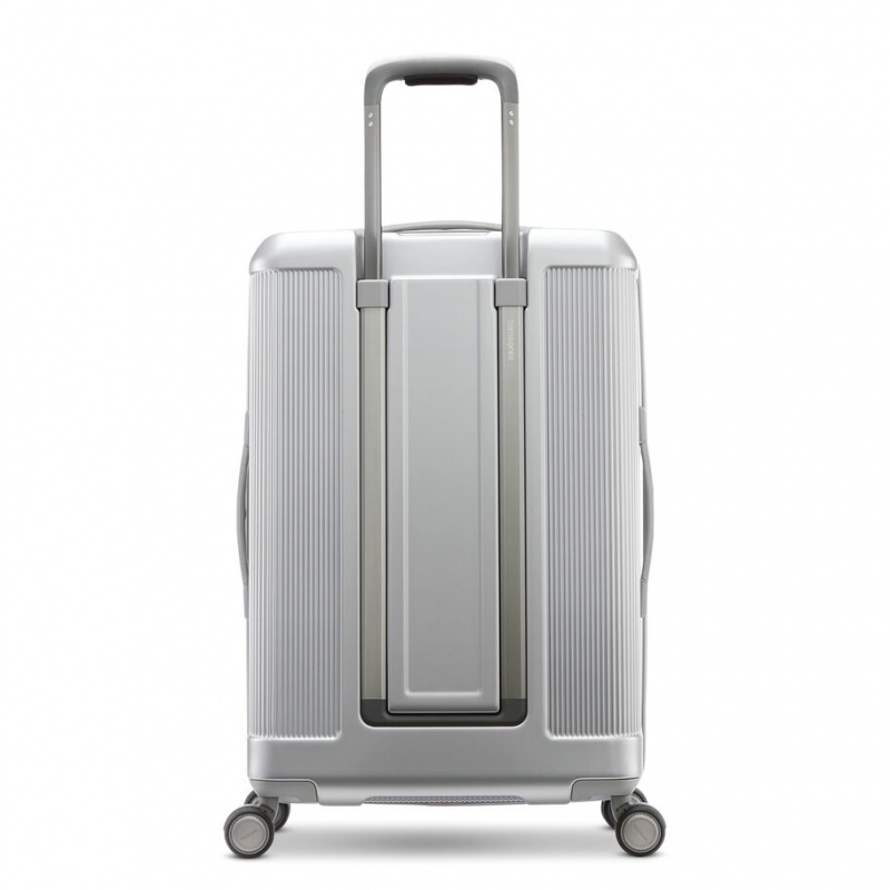 Samsonite Silhouette 17 Medium Hardside Spinner Reiskoffers Koffers Grijs Zilver | 543091-RAP