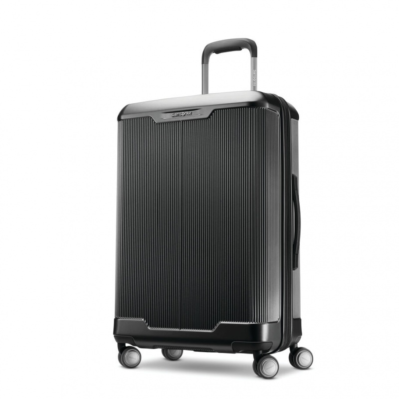 Samsonite Silhouette 17 Medium Hardside Spinner Reiskoffers Koffers Zwart | 421368-DUX