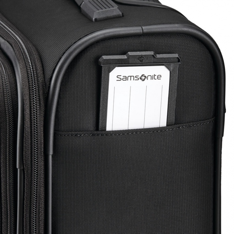 Samsonite Silhouette 17 Wheeled Underseater Koffers Koffers Zwart | 596347-HWX