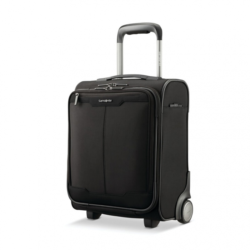 Samsonite Silhouette 17 Wheeled Underseater Koffers Koffers Zwart | 596347-HWX