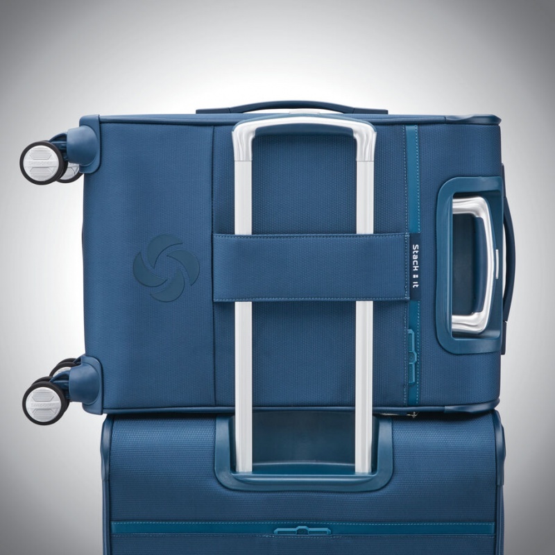 Samsonite SoLyte DLX Expandable Spinner Koffers Koffers Donkerblauw Blauw | 138796-PMZ