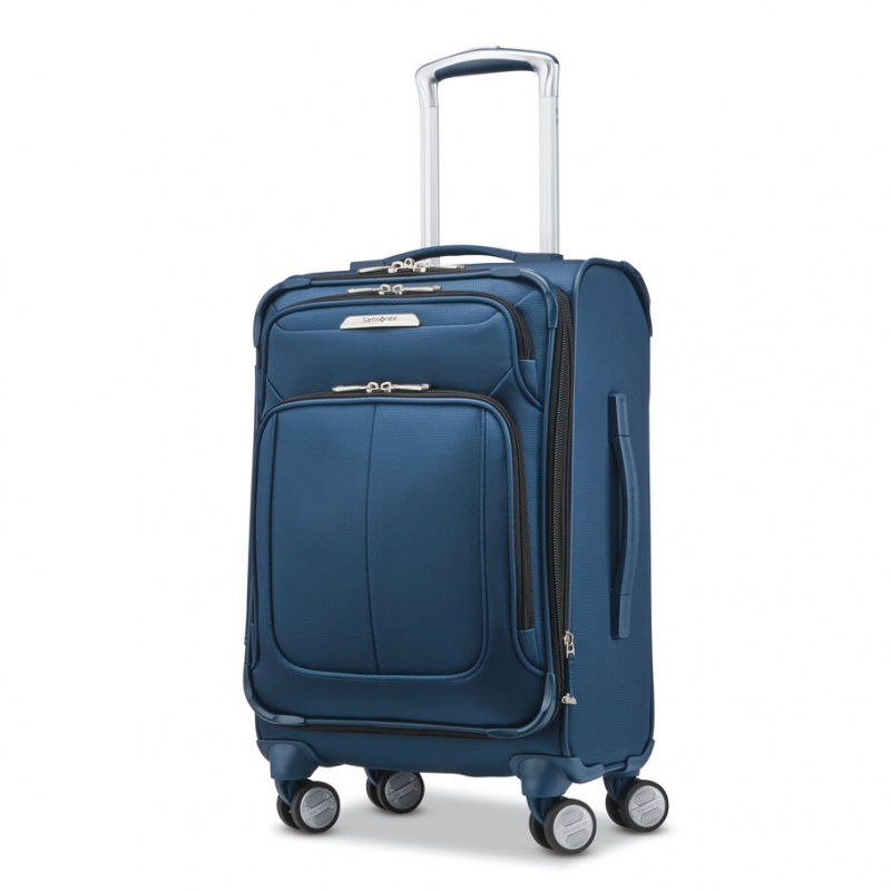 Samsonite SoLyte DLX Expandable Spinner Koffers Koffers Donkerblauw Blauw | 138796-PMZ