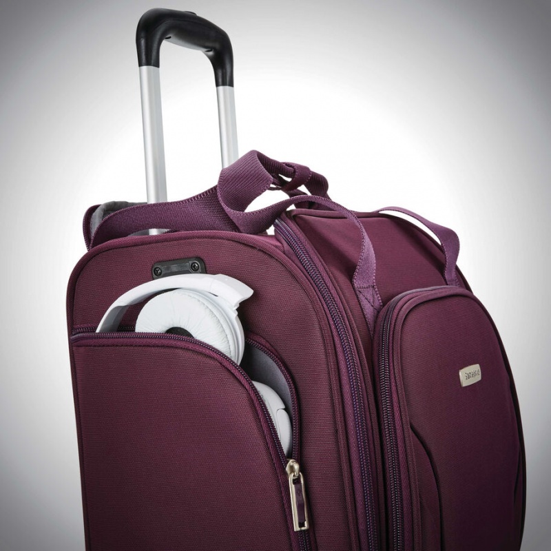 Samsonite Spinner Underseater with USB Port Koffers Koffers Paars | 423796-OUL