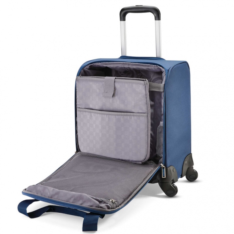 Samsonite Spinner Underseater with USB Port Koffers Koffers Blauw | 803671-HWG