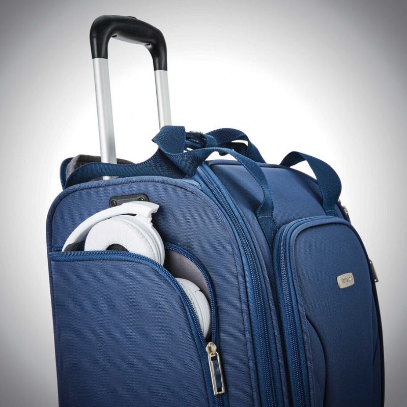 Samsonite Spinner Underseater with USB Port Koffers Koffers Blauw | 803671-HWG