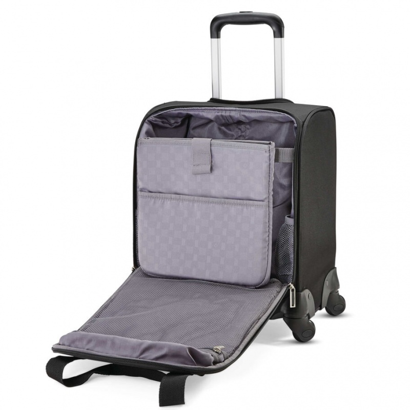 Samsonite Spinner Underseater with USB Port Koffers Koffers Zwart | 890143-RTF