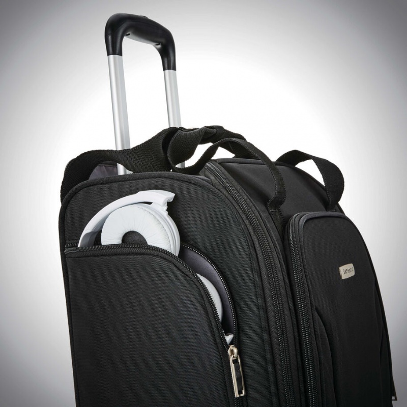 Samsonite Spinner Underseater with USB Port Koffers Koffers Zwart | 890143-RTF