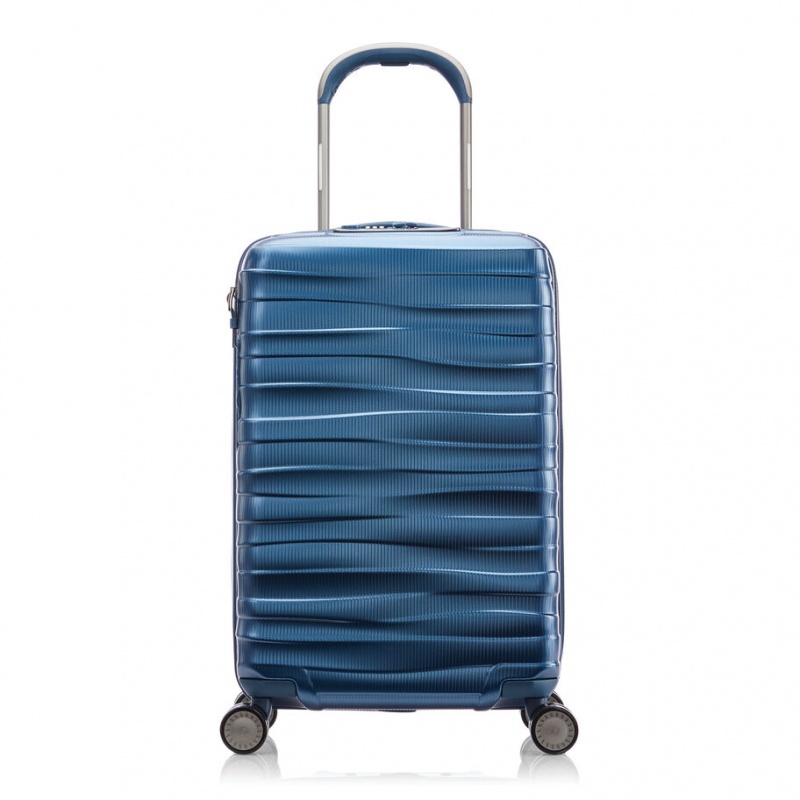 Samsonite Stryde 111 22x14x9 Spinner Hardside Spinner Koffers Koffers Metal Blauw | 523189-EPJ