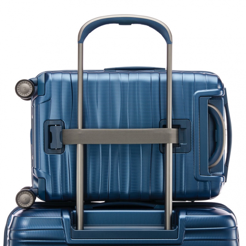 Samsonite Stryde 111 22x14x9 Spinner Hardside Spinner Koffers Koffers Metal Blauw | 523189-EPJ