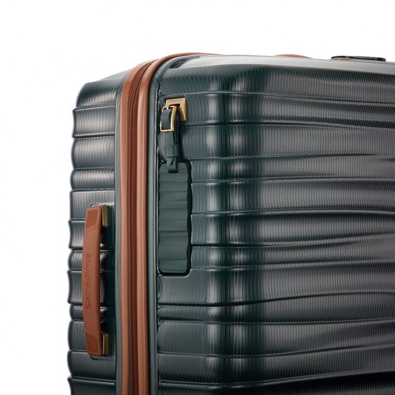 Samsonite Stryde 111 Medium Glider Hardside Reiskoffers Koffers Donkergroen | 065198-KQP