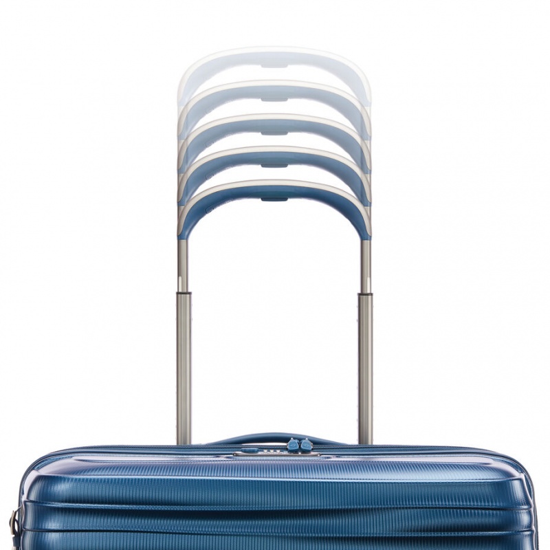 Samsonite Stryde 111 Medium Glider Hardside Reiskoffers Koffers Metal Blauw | 198327-NLD